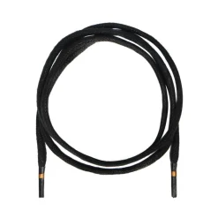 Manfield Zwarte schoenveters waxed (75 cm)^ Overig