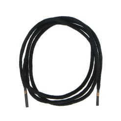Manfield Zwarte schoenveters waxed (75 cm)^ Overig