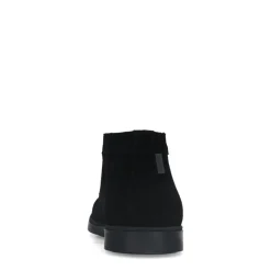 Manfield Zwarte suède boots^Heren Boots