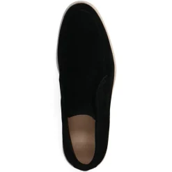 Manfield Zwarte suède boots^Heren Boots